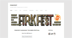 Desktop Screenshot of firkfest.com